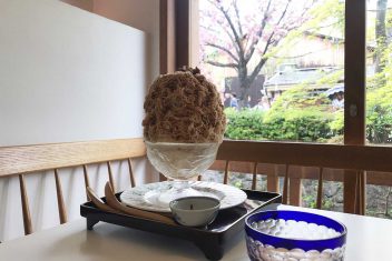 京都らしさ抜群！お茶と酒 たすきの超絶品かき氷